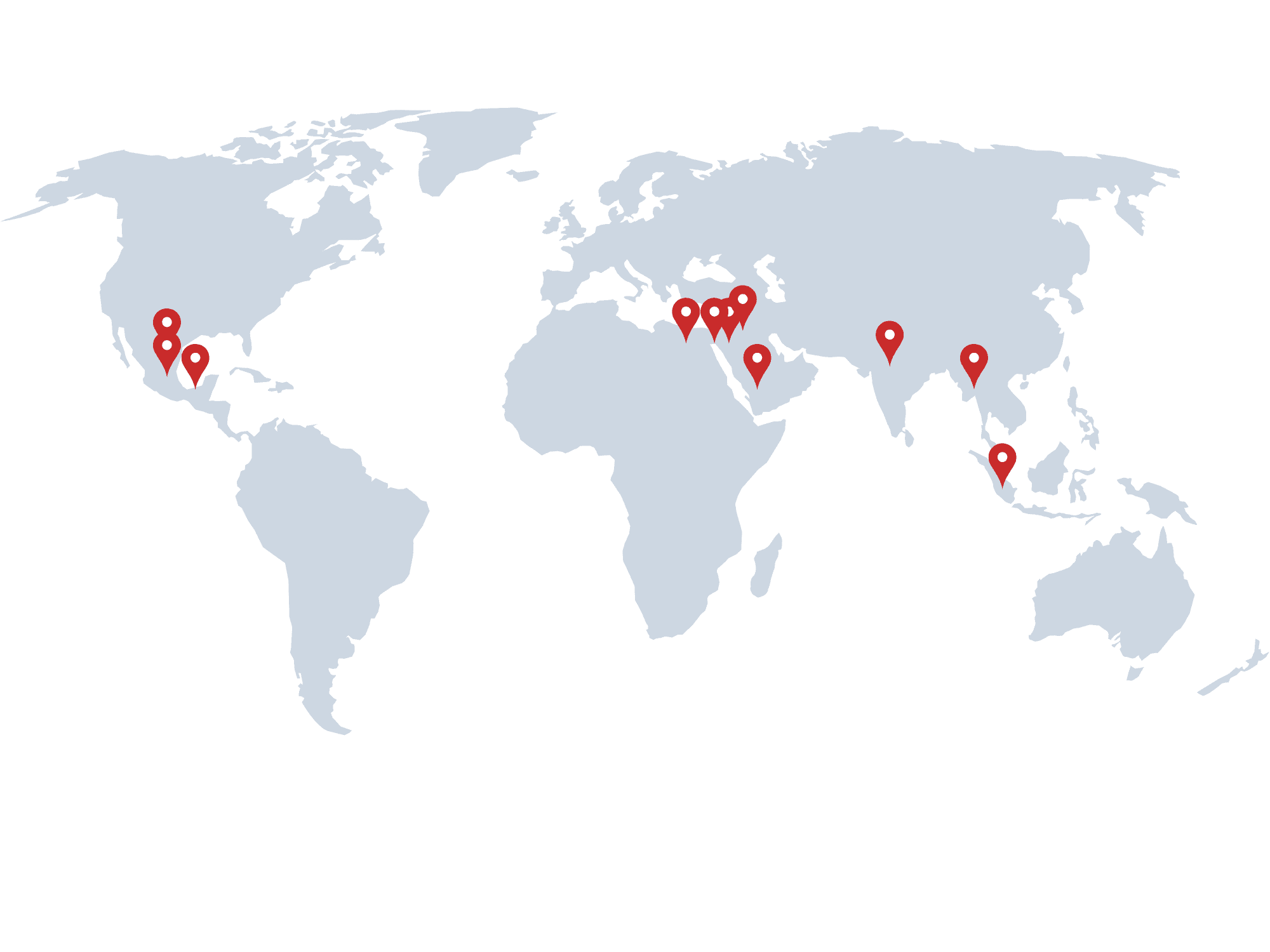 export map pf the world